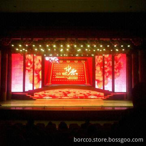 Stage Background Transparent Curtain/LED Display Screen with 100 to 240V AC Input Voltages